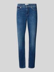 Jeansy z bawełnianej mieszanki, krój slim fit, model 'PIPER' od CAMBIO - 9
