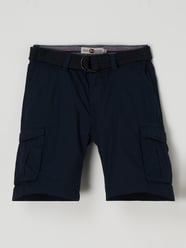 Cargoshorts met riem  van Petrol Blauw / turquoise - 29
