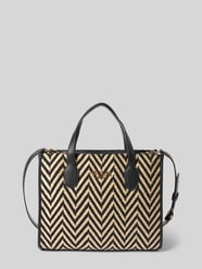 Handtasche mit Label-Applikation Modell 'SILVANA' von Guess - 33