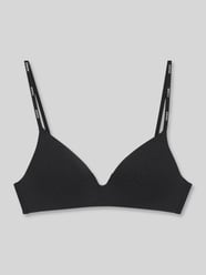biustonosz we wzór na całej powierzchni model 'SHADOW BRALETTE' w nadruku skóry leoparda od HUGO - 35