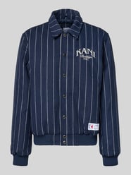 Kurtka baseballowa z wyhaftowanym logo od Karl Kani - 6