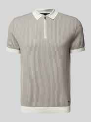 Slim Fit Poloshirt mit Reißverschluss Modell 'Simeono' von JOOP! Collection Beige - 42