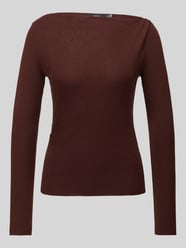 Langarmshirt mit U-Boot-Ausschnitt von VERO MODA - 40