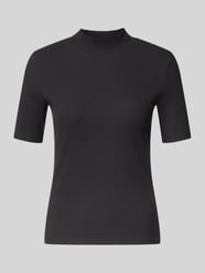 T-shirt met geribde opstaande kraag van Scotch & Soda - 18