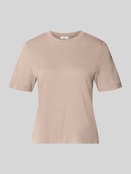 Regular fit t-shirt van puur katoen van s.Oliver RED LABEL Beige - 19