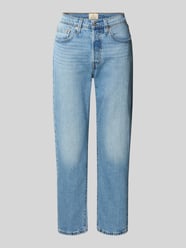 Jeansy o kroju straight fit z wpuszczanymi kieszeniami model ‘501 CROP’ od Levi's® - 29