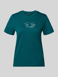 Regular Fit T-Shirt aus Bio-Baumwoll-Mix von Tom Tailor - 47