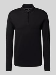 Slim Fit Poloshirt mit Reißverschluss von Christian Berg Men - 16