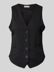 Gilet met strookzakken, model 'SIHAM' van Soyaconcept - 32