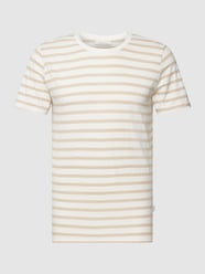 T-shirt z okrągłym dekoltem od Casual Friday Szary - 37