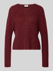 Strickpullover mit Rundhalsausschnitt Modell 'IMENY' von Drykorn Bordeaux - 20