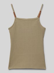 Top o kroju slim fit z cienkimi ramiączkami model ‘MILANA’ od ONLY - 41