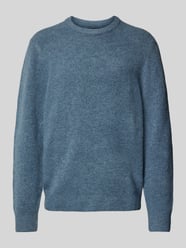 Regular Fit Strickpullover mit Rundhalsausschnitt von MCNEAL Blau - 18