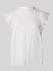 Regular Fit Blusentop aus reiner Baumwolle Modell 'KATTI' von Only - 41