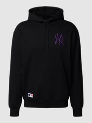 Hoodie mit Statement-Stitching Modell 'LEAGUE ESSENTIALS' von New Era Schwarz - 20