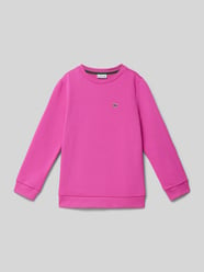 Sweatshirt mit Label-Stitching von Lacoste - 3