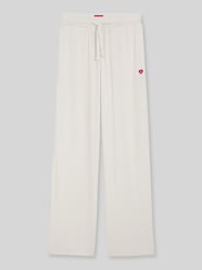 relaxed fit sweatbroek van modalmix model 'HUGO HEART' van HUGO - 32
