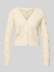 Regular Fit Strickjacke aus Baumwoll-Mix Modell 'BIRTIE' von ONLY - 23
