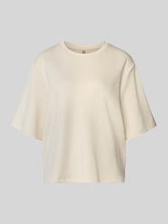 T-shirt met ronde hals van Soyaconcept Beige - 10