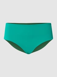 Bikinislip met labeldetail, model 'CHEEKY SHORTS' van Mymarini Groen - 36