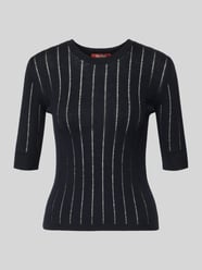 Slim Fit Pullover aus Seiden-Woll-Mix Modell ''RAGNO'' von Max Mara Studio - 1