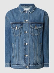 Oversized Jeansjacke mit Eingrifftaschen  von REVIEW Blau / Türkis - 14