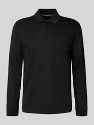 Poloshirt mit Label-Stitching von bugatti - 40