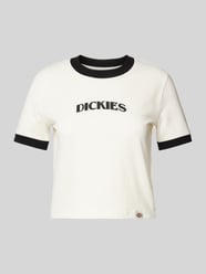 Kort T-shirt met labelprint van Dickies - 33