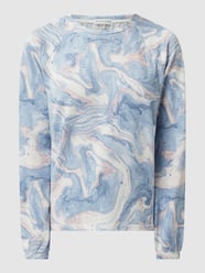 Sweatshirt mit Allover-Muster  von P.J. Salvage Lila - 35