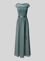 Abendkleid mit Paillettenbesatz von SWING - 17