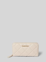 Portemonnaie mit Ziernähten Modell 'OCARINA' von VALENTINO BAGS Beige - 3