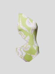Badeanzug mit Cut Out von Emilio Pucci Grün - 4