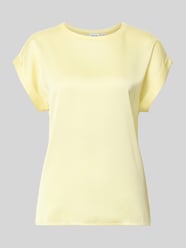T-shirt z okrągłym dekoltem model „ELLETTE” od VILA - 1