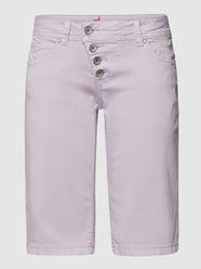 Bermudas mit Label-Details von Buena Vista Lila - 16
