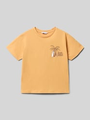 T-shirt o kroju regular fit z nadrukiem z napisem od Mayoral - 23