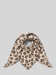 Sjaal met dierenprint van Codello Beige - 40