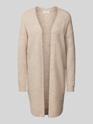 Longcardigan mit überschnittenen Schultern von Christian Berg Woman Beige - 31