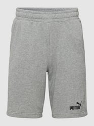 Sweatshorts mit Label-Print Modell 'ESS' von PUMA PERFORMANCE Grau - 34