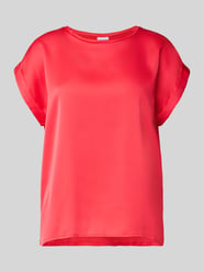 T-shirt z okrągłym dekoltem model „ELLETTE” od VILA - 20