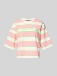 Cropped Boxy Fit Sweatshirt mit Label-Stitching von Smith and Soul - 22