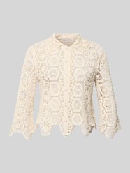 Bluzka o kroju slim fit z szydełkowej koronki od Apricot - 42