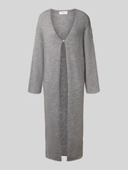 Płaszcz z dzianiny z zapięciem na guzik od Gina Tricot - 28