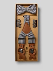 Strik, bretels en pochet in de set van Prince Bowtie - 5