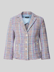 Blazer met structuurmotief van More & More - 7