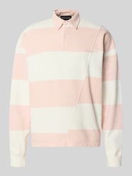 Relaxed Fit Poloshirt aus reiner Baumwolle Modell 'Castelluccio' von PEGADOR - 5