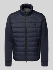 Regular Fit Steppjacke mit weichen Scuba-Ärmeln von Marc O'Polo Blau - 14