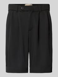 Szorty o kroju regular fit z zakładkami w pasie od ANOTHER COTTON LAB - 39