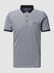 Poloshirt met labeldetail van Pierre Cardin Blauw / turquoise - 12