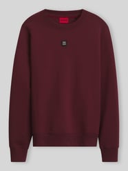 Sweatshirt mit Logo-Patch Modell 'Dettil' von HUGO Bordeaux - 12