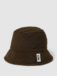 Czapka typu bucket hat z futerka od MSCH Copenhagen Zielony - 41